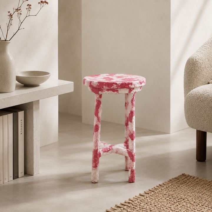 Grote afbeelding Pulp Fiction krukje roze