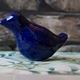 Kleine afbeelding van Keramiek Paradijsvogel donkerblauw