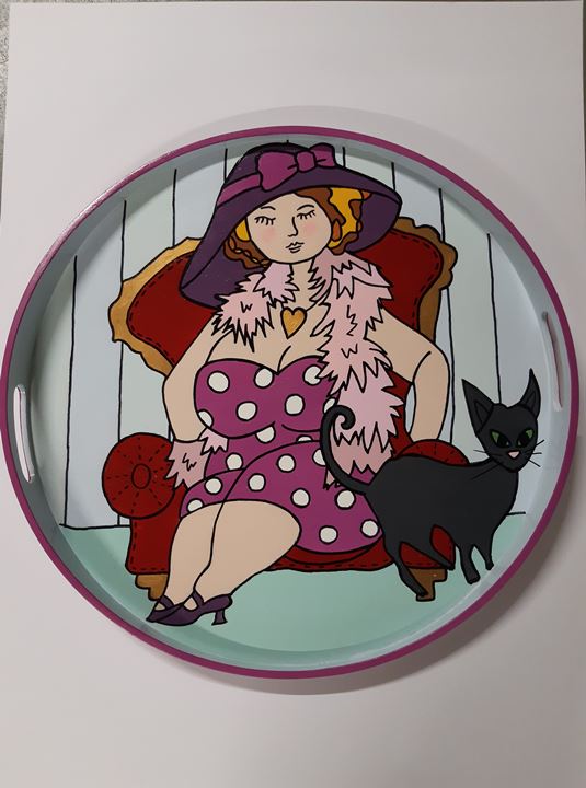 Grote afbeelding Dienblad: Effe chillen