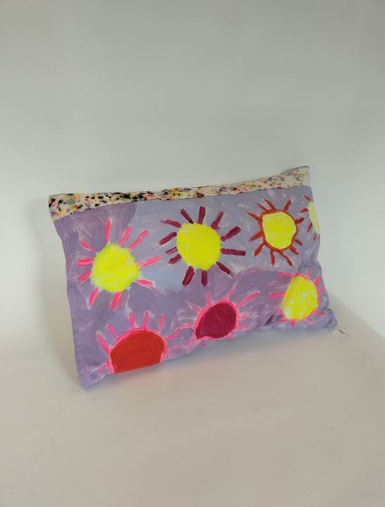 Grote afbeelding Kussen Spetterende Zomer 